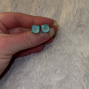 Baby Blue/Silver Studs